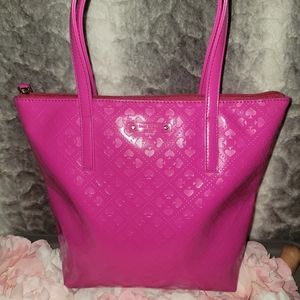 Nwt Kate spade ♠️ snapdragon tote bag pink new